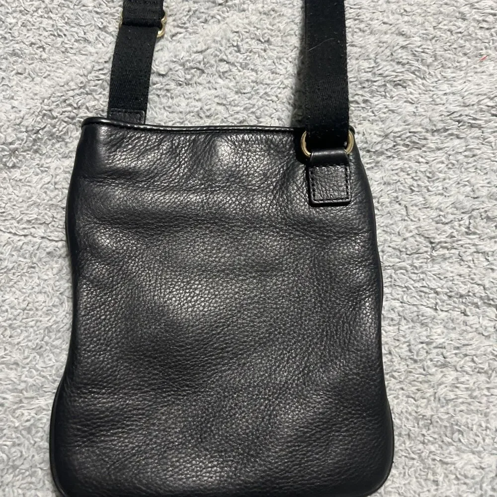 Michael Kors leather adjustable Crossbody bag black
